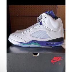 Air Jordan 5 Retro Grape Men’s Size 12 New 