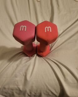 3K Pink dumbbell