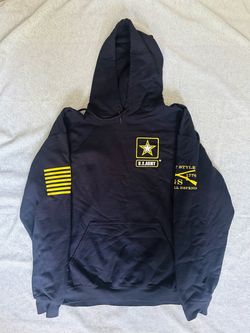 U.S. Army Black Pullover Hoodie