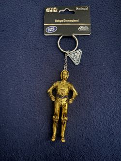 Tokyo Disneyland star tours C-3PO key chain