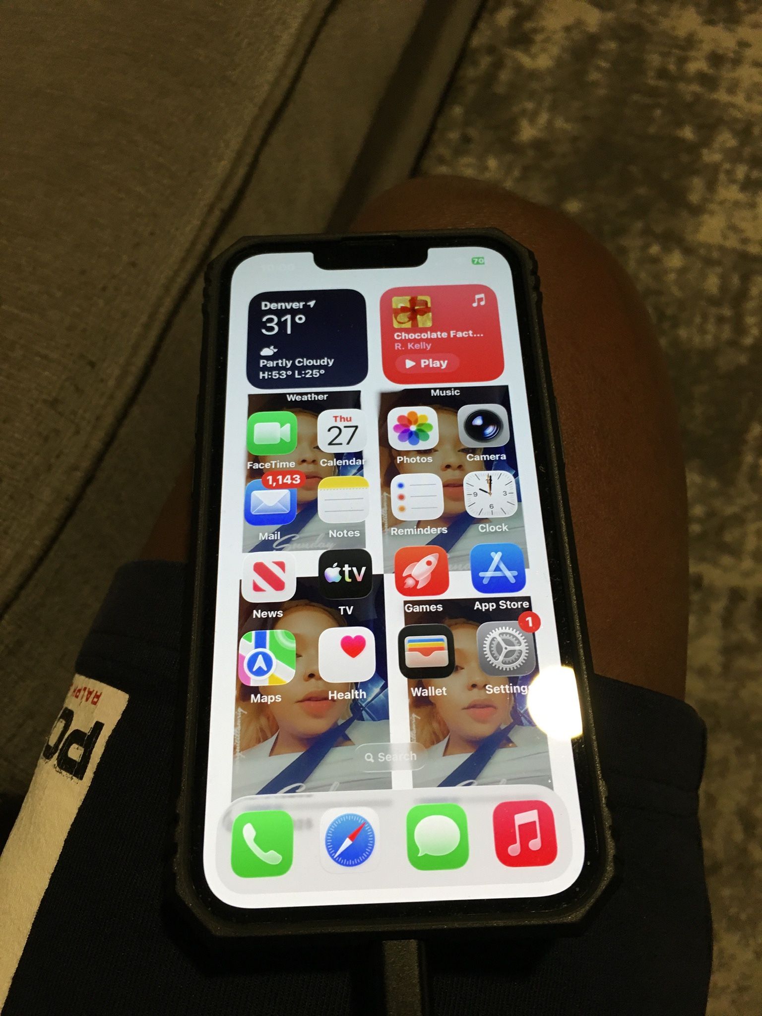 Black iPhone 16E 128GB Xfinity 