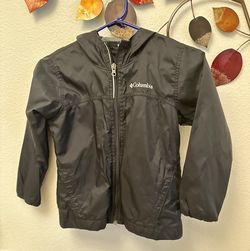 Columbia rain windbreaker jacket kids xs