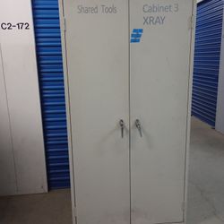 Solid Metal Storage Cabinet With 2 keys $ 220 Each 