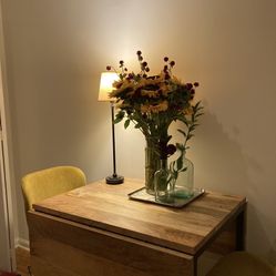 WEST ELM Collapsible Wood Table Great Condition 