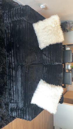 Black couch