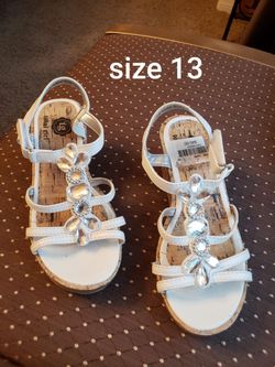 Kid wedge sandals