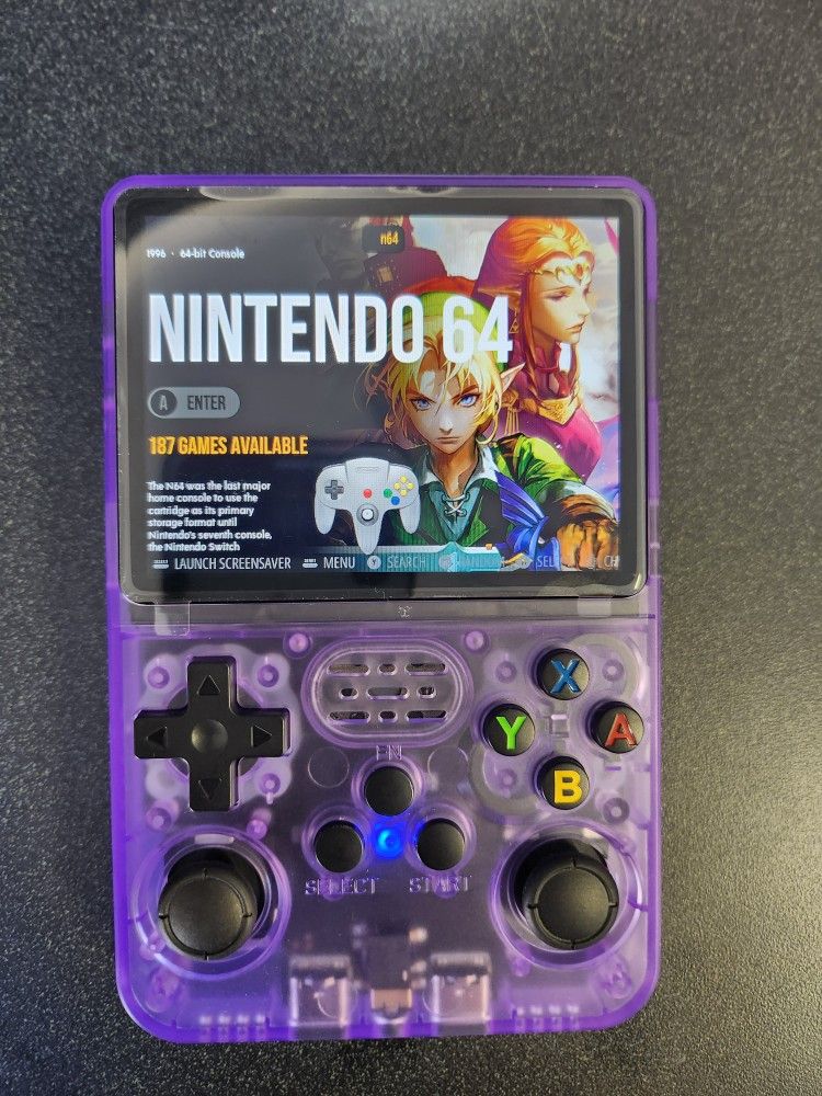 New R36S Console With 18,111 Games Arkos System