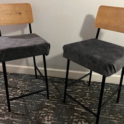 Refinished Counter Stools