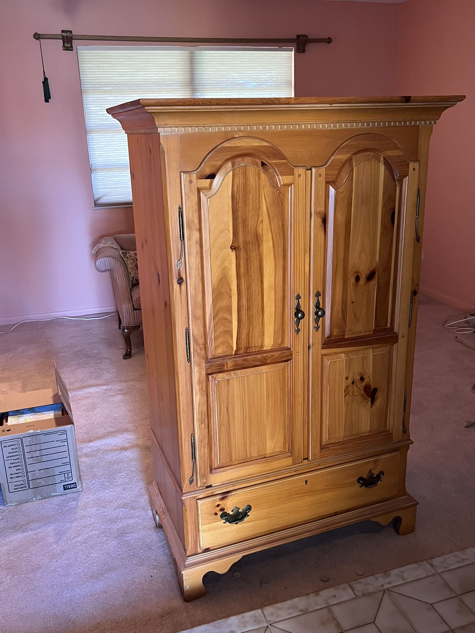Antique, Retro luxury bedroom wardrobe
