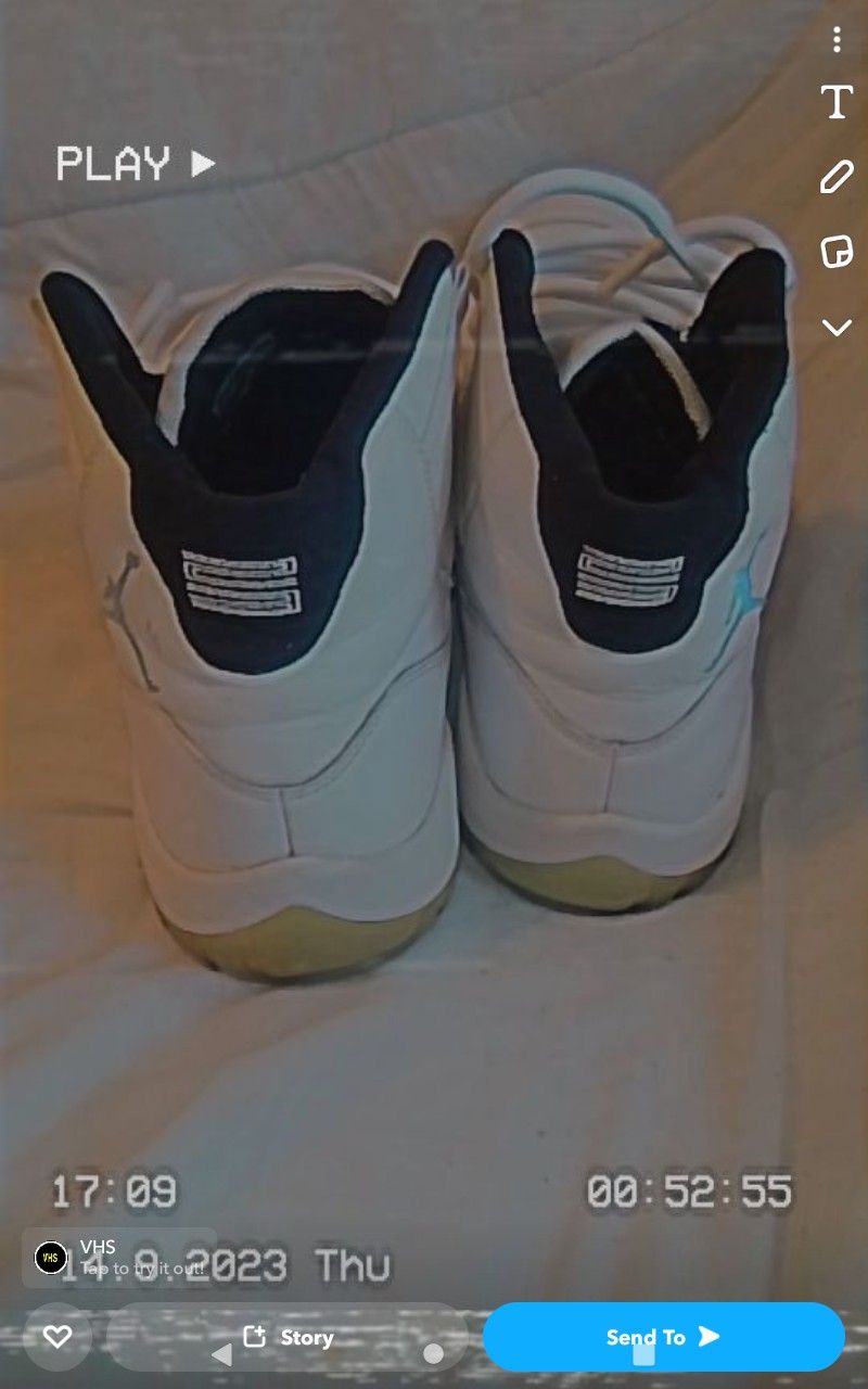Jordan 11 Legend Blue Size 13 NO Box!!!