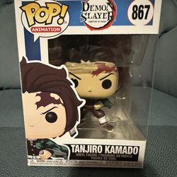 Funko Pop! Vinyl: Demon Slayer: Kimetsu no Yaiba - Tanjiro Kamado #867