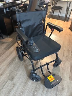 Electric Power Wheelchair with Joystick Controller