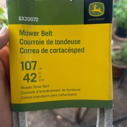 John Deere Mower Belt Gx20072