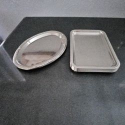 BRAND NEW ALUMINUM Serving Trays