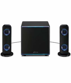 iLive Bluetooth 2.1-Channel Music System, Black, (iHB26B)