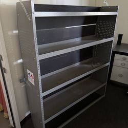 Cargo van shelves