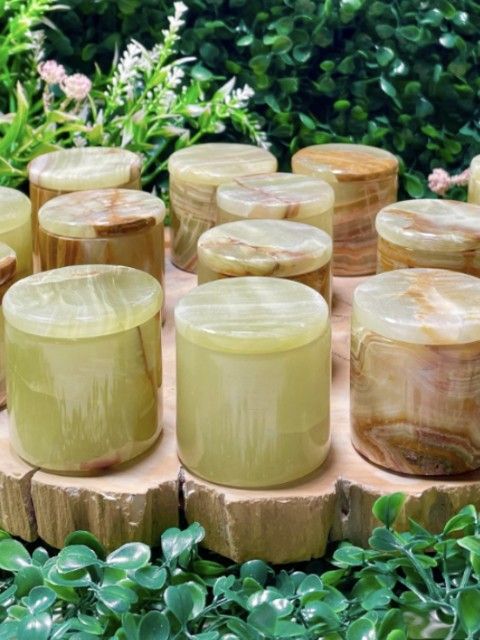 Green Stone Containers