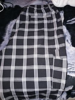 Checkered shorts
