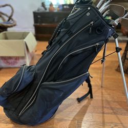 Set Of Golf Clubs And Bag