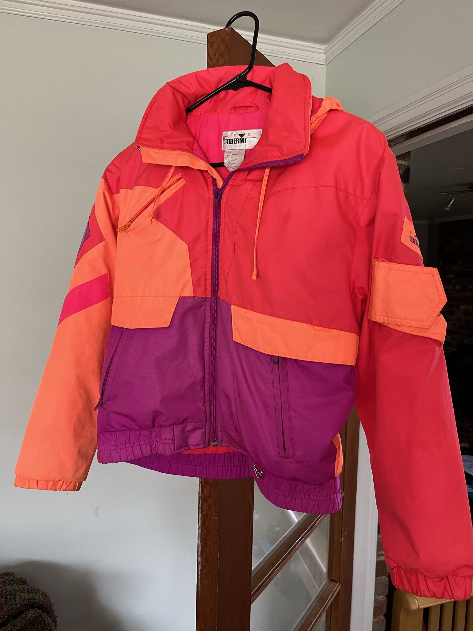 Vintage 90’s Neon Obermeyer Ski Jacket