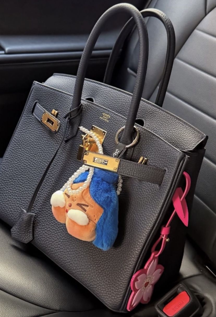 Authentic Hermes 25 Birkin Togo Handbag