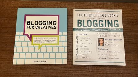Blogging Books - NEW - $6 each/both for $10
