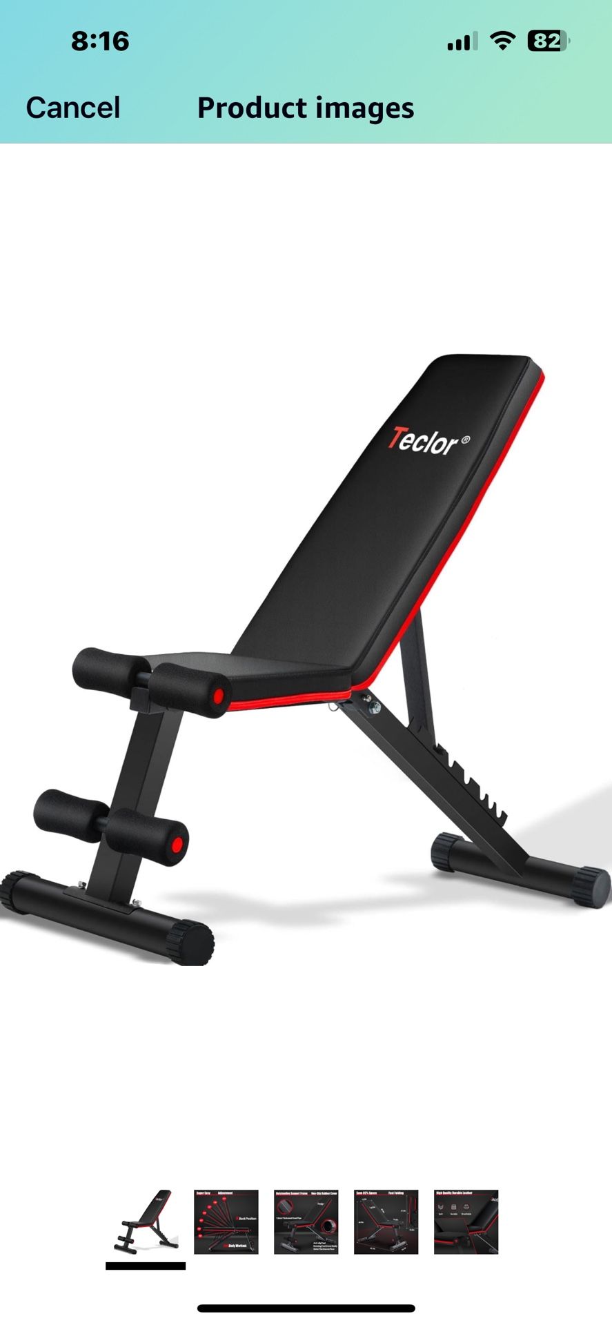 Adjustable Weight Bench 