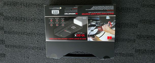 Monster Multi functional jump starter