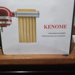 New: Kenome Pasta Roller Attachments Set for All KitchenAid Stand