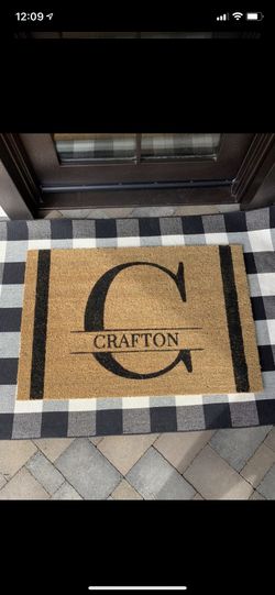 Custom Door mats... CLASSES TOO!