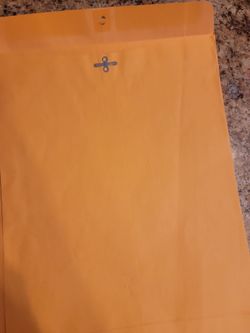 Large mailing yellow envelopes