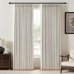 Pinch Pleated Blackout Curtains 70" x 90"