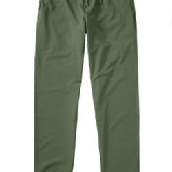 Coalatree Trailhead Pants Unisex Slim Fit size Small Olive Green