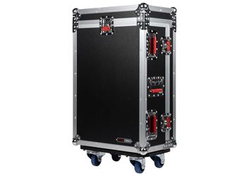 Gator Cases G-TOURQU5 ATA-Style Road Case with Doghouse for A&H Qu-5 & Qu-5D Dante Mixer