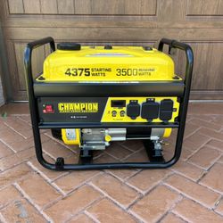 Champion 4375/3500-Watt Portable Generator