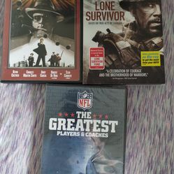 DVDs and Blue Ray movies