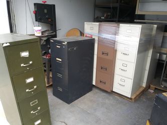 File cabinets