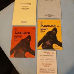 *John Green* Saquatch Sightings Reports 1 & 2 *Leonard Stringfield* UFO Crash Reports 2 & 3 *Rare*