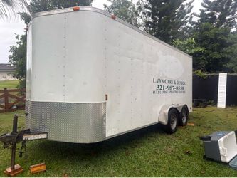 7x14 enclosed trailer