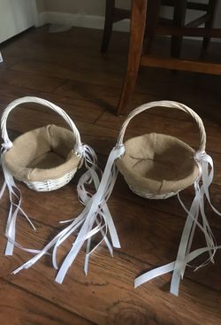 Wedding - Flower Girl Baskets