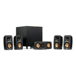 Klipsch Black And Gold Surround Sound Refernce Theather Pack