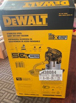 New DeWalt 8-Gallon