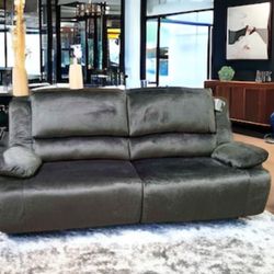 New In Box Ashley Furniture Manual Reclining Sofa