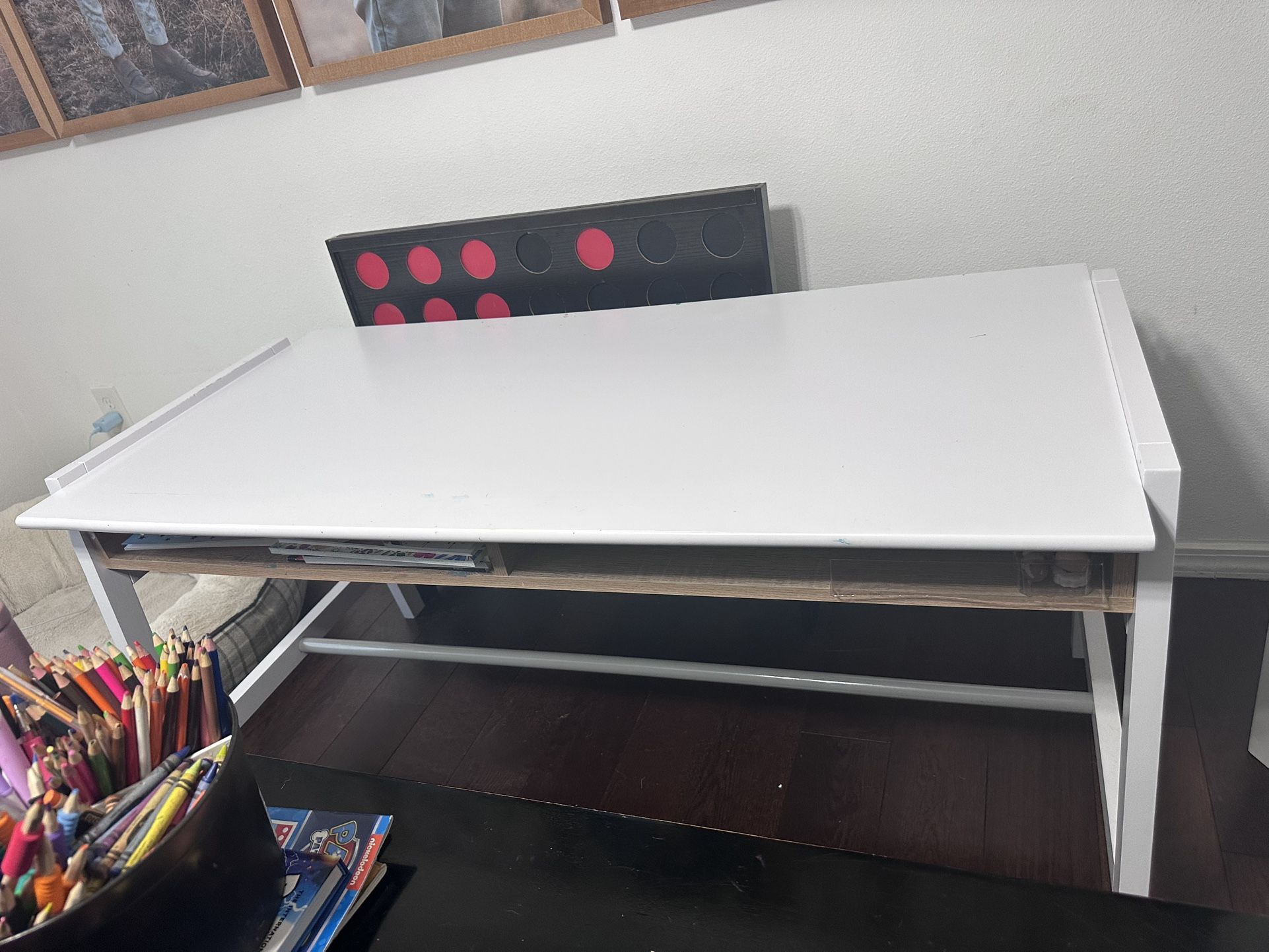 Crate & Barrel Kids Table With Chairs 