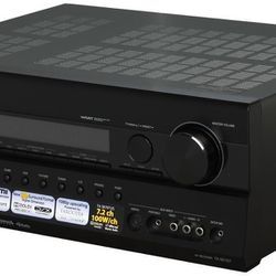 Onkyo TX-SR707 A/V 7.2ch Receiver. *No Sound*. Turns on, But No Audio.  Has Video Output. Video Working. Selling For Parts Or Fix
