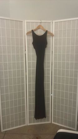 Black edge dress