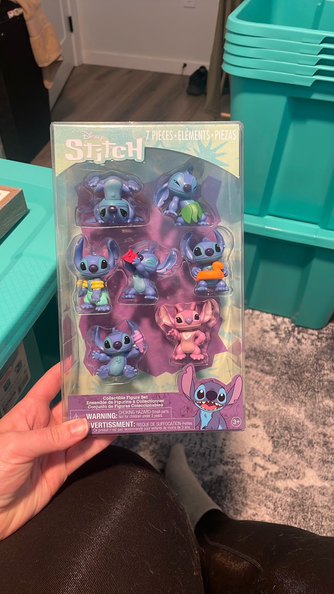 7-Piece Disney Stitch Collectible Figurine Set