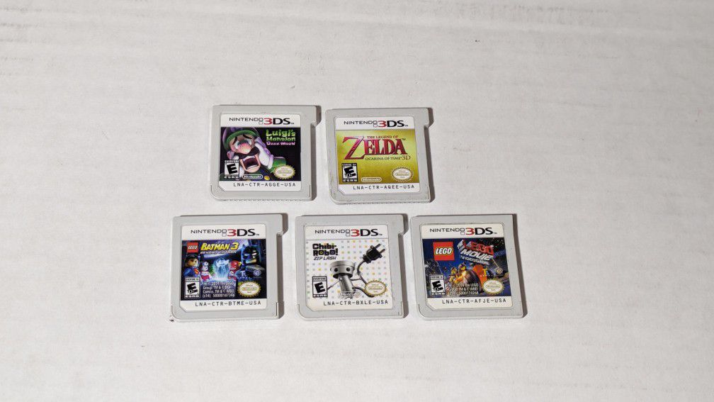 Nintendo 3DS, DS, And Gameboy Advance Games
