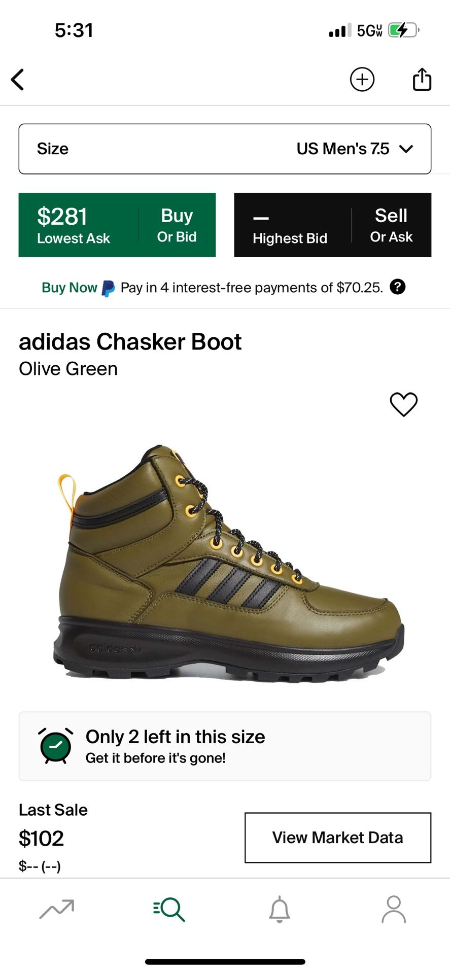 Adidas Chasker Boot 