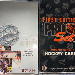 1991-93 Hockey Pro Set Cards